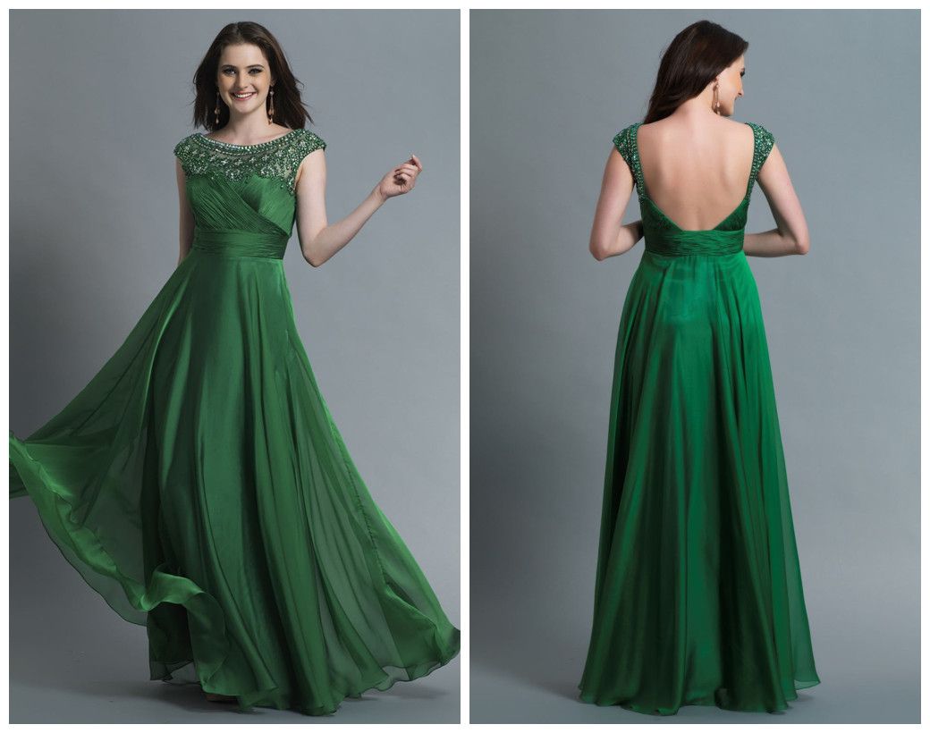 hijau emerald dress
