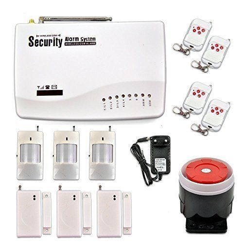 Safearmed TM SF 604G GSM Wireless PIR Home Security Burglar Alarm System Auto Dialing Dialer SMS