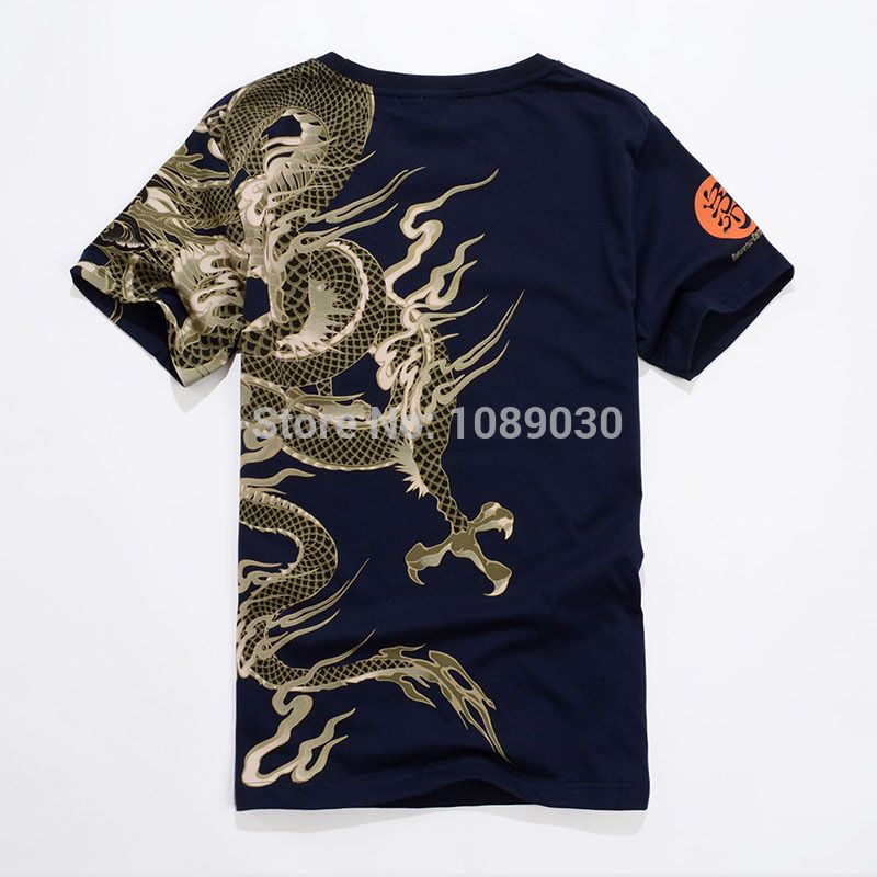 15 Chinese Style Dragon Tattoo T Shirt Large Size Mens Wukong Tide Men Short Sleeve Hot Selling T Shirt Print Mens T Shirt T Shirts Shopping Really Funny T Shirts From Wholesaleallone