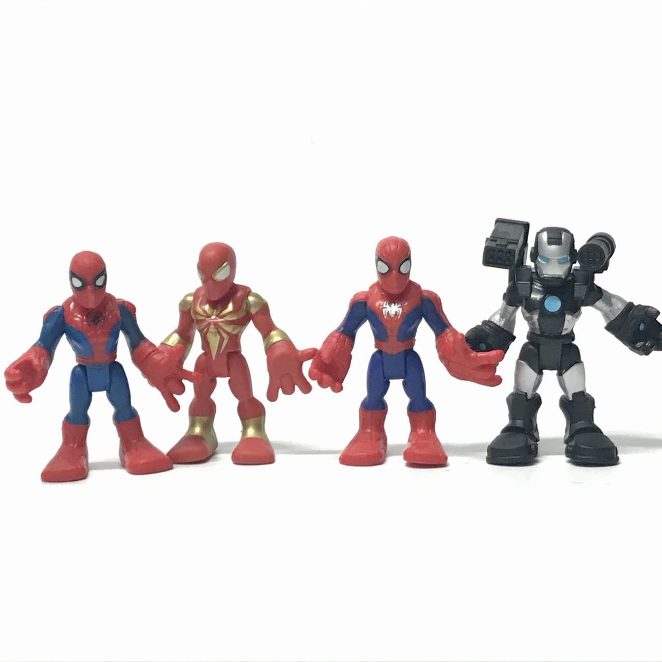 PlaySkool Heroes IRON SPIDER-MAN 2.5/" Marvel Super Hero Squad action figure toy