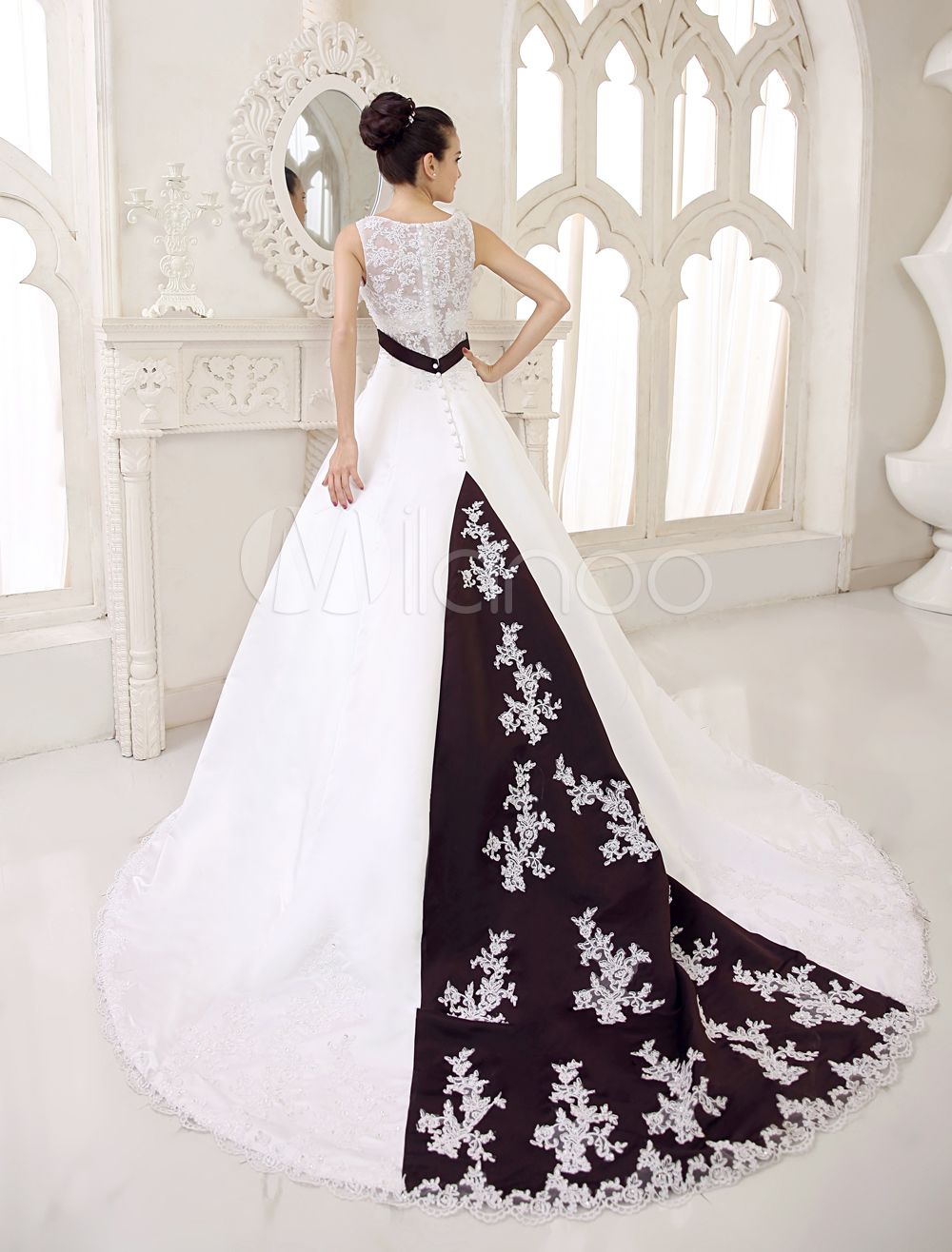 white chocolate wedding dress