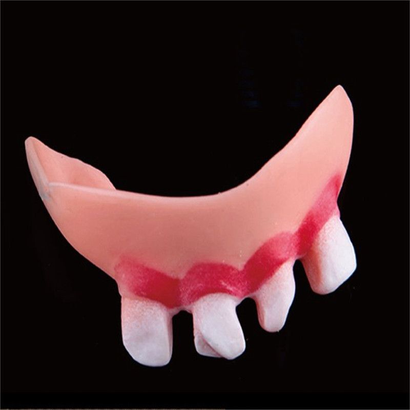 2021 Halloween Unisex Fake False Buck Teeth Makeup Funny Costume