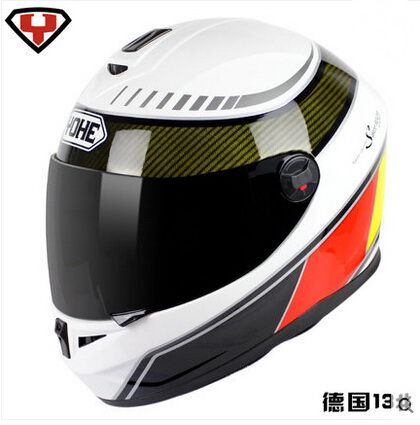 Casco eterno YOHE completo de motocicleta de invierno de moto Casco de moto para
