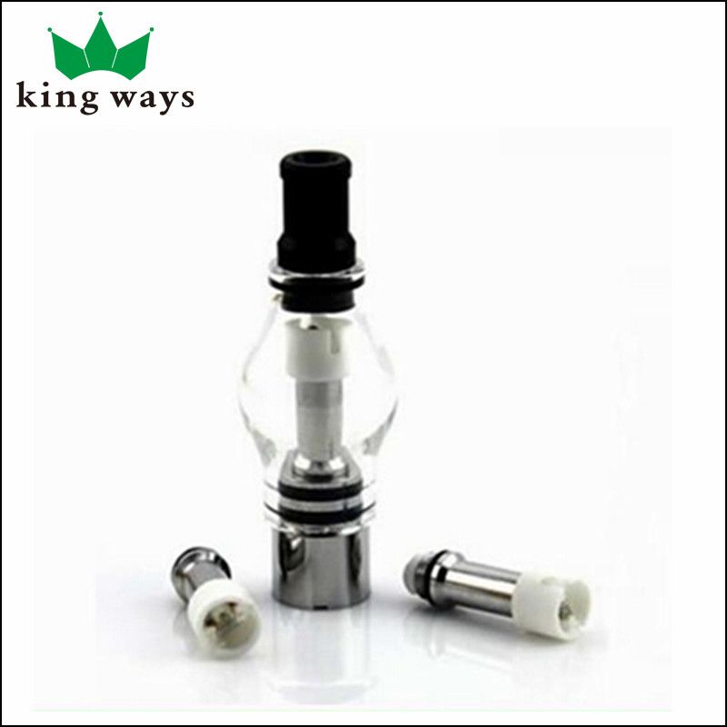 Glass Globe Atomizer Pyrex Glass Tank Wax Dry Herb Vaporizer Pen Vapor