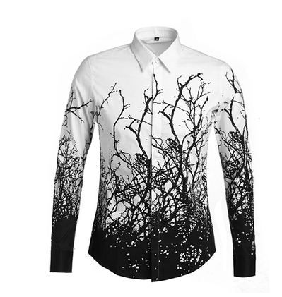 black and white designer shirt