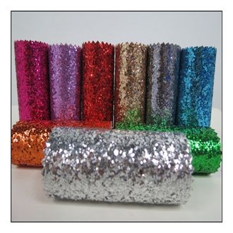 Matériel de bricolage Crystal Incrusté Vinyle Pailleté Papier Peint Paillettes Brillant À Rayures 8 Couleurs Outils et accessoires pour papier peint