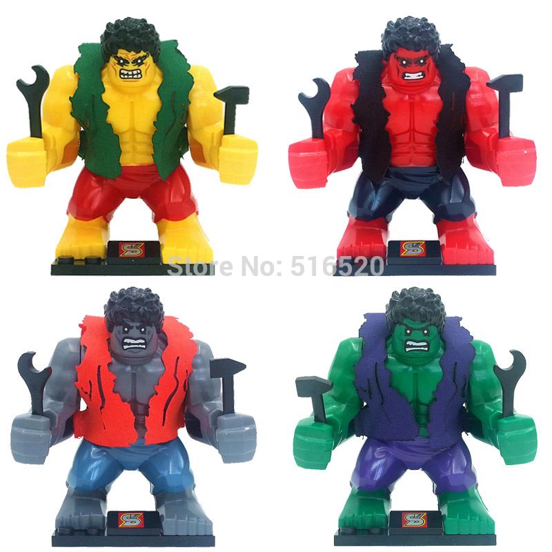 lego marvel avengers red hulk