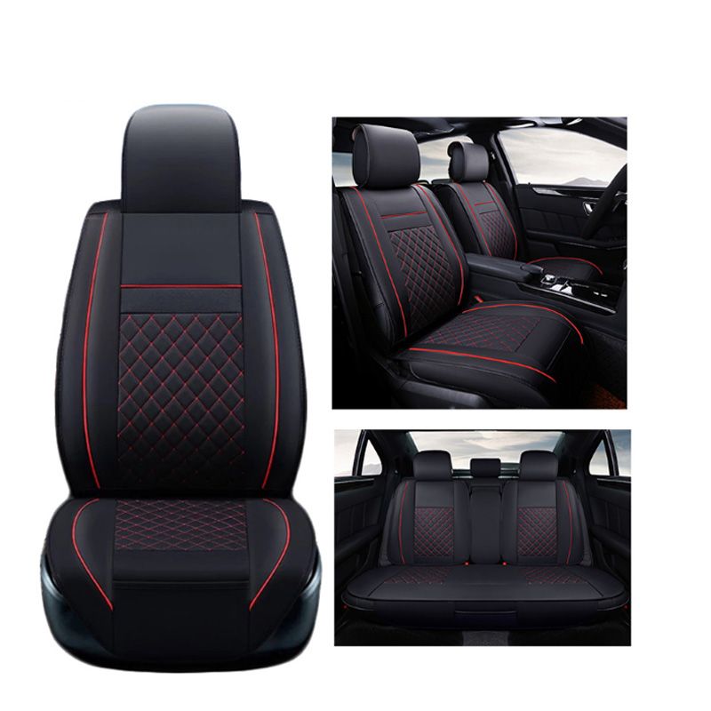Negro gris coche cubiertas de asiento Para Toyota Corolla pruis