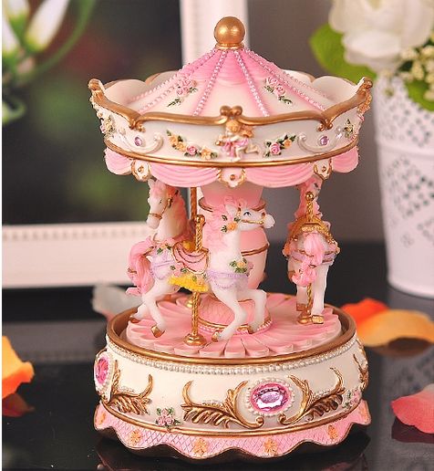 toy carousel music box