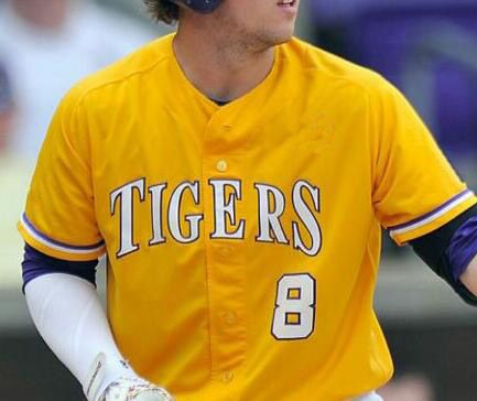 lsu yellow baseball jersey