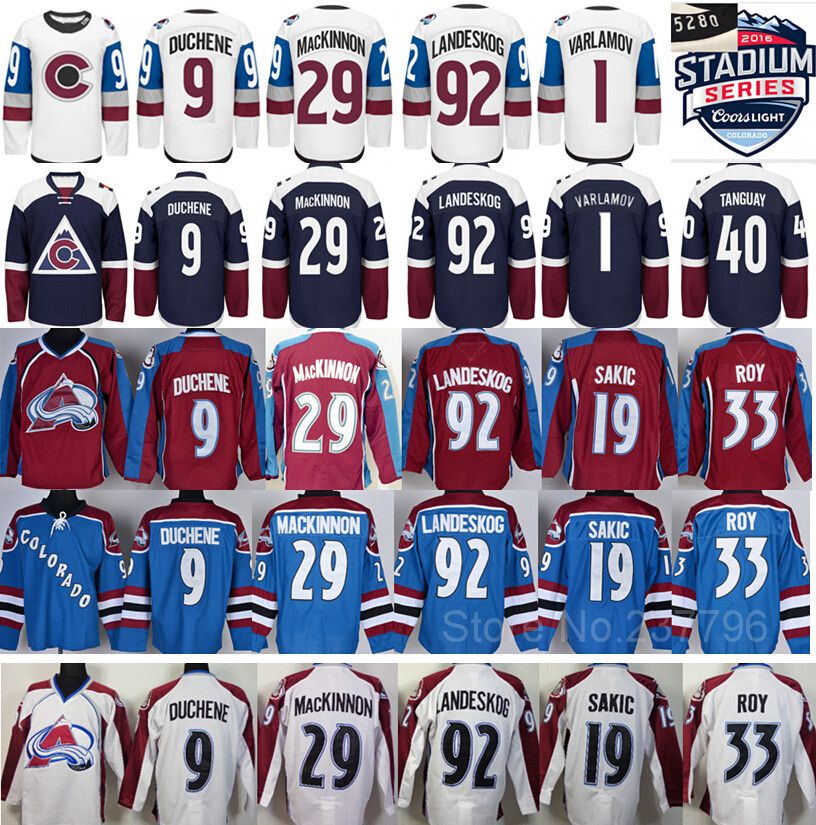 2016 colorado avalanche jersey