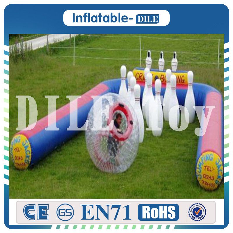 giant outdoor bowling set
