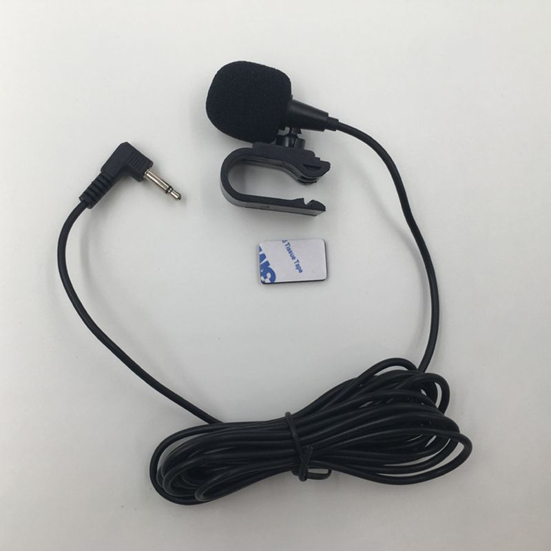 Micrófono de audio automotriz mini profesional de 3,5 mm con cable externo Micrófono de audio automotriz mini profesional de 3,5 mm con cable externo