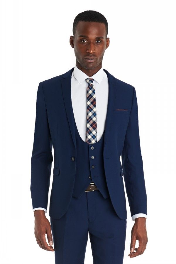u shaped waistcoat tuxedo