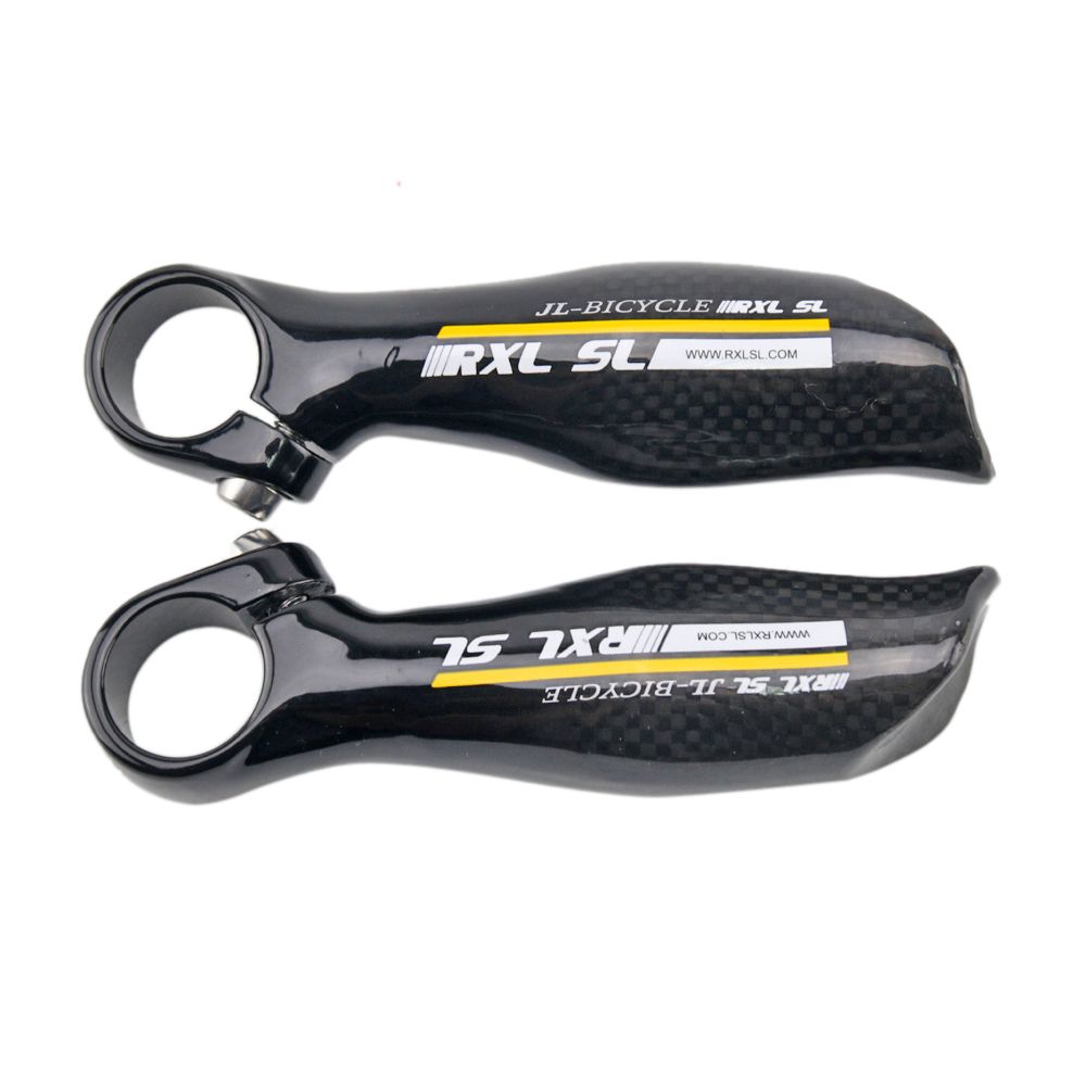 RXL SL Full Carbon Fibre Bicycle Bar End MTB Handlebar Bar Ends
