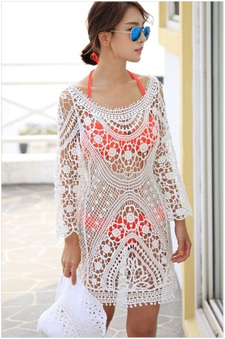 bohemian swim cover up