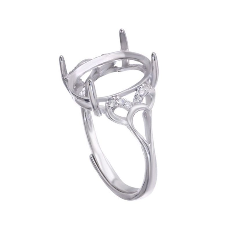 Buy Dropship Products Of Adjustable Semi Mount Ring Settings For Oval