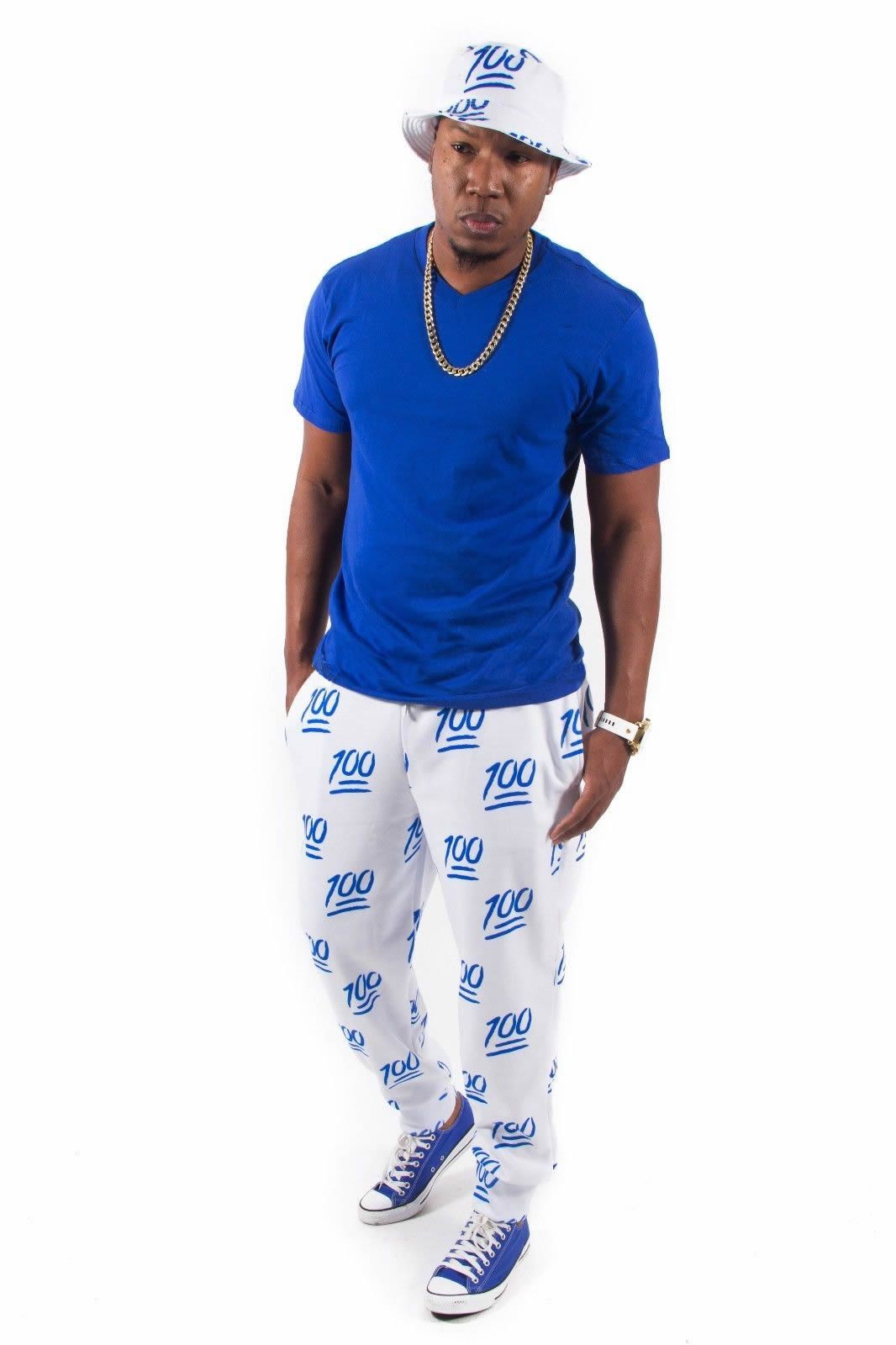smiley face joggers