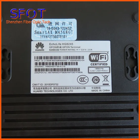 Photo inspiration: Fresh Look at Nouvelle Version Huawei Hg8245 Gpon Ont Onu Sans Fil Antenne