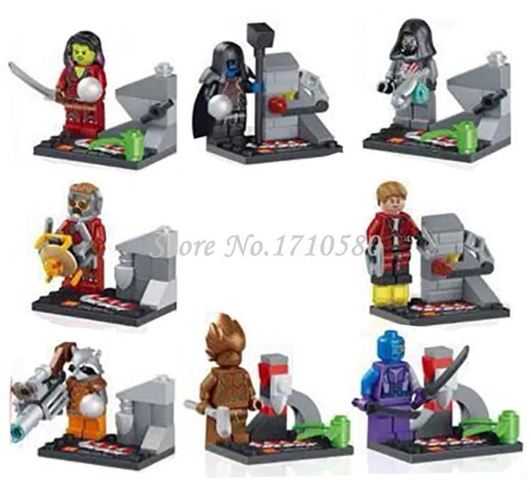 guardians of the galaxy minifigures