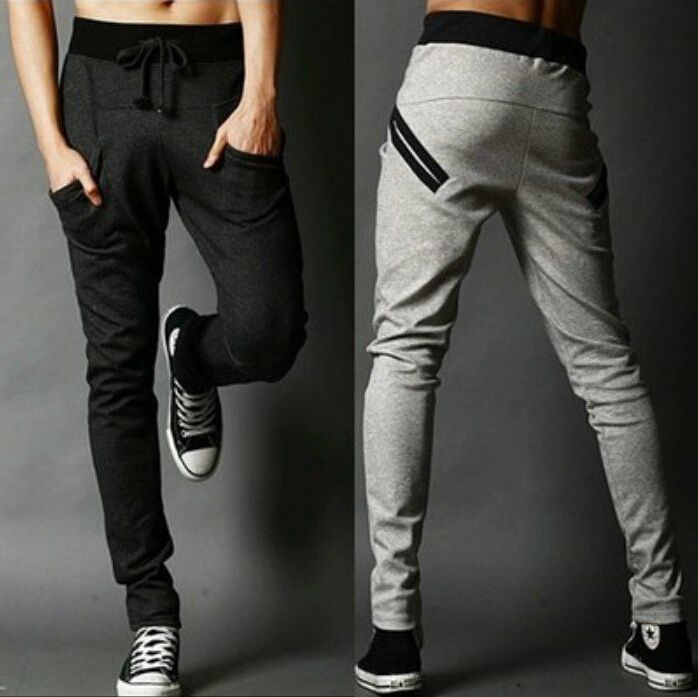 slim fit gym pants