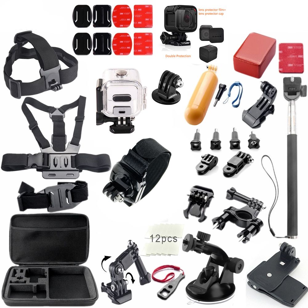 For Gopro Hero5 Session Accessories Set Waterproof Case Selfie Stick For Session 5 Hero 4 Ardrone Drone Rc From Speedin 69 33 Dhgate Com