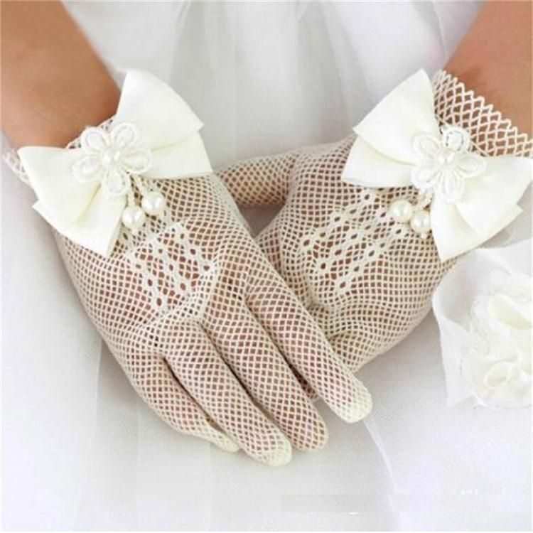 net gloves for baby girl