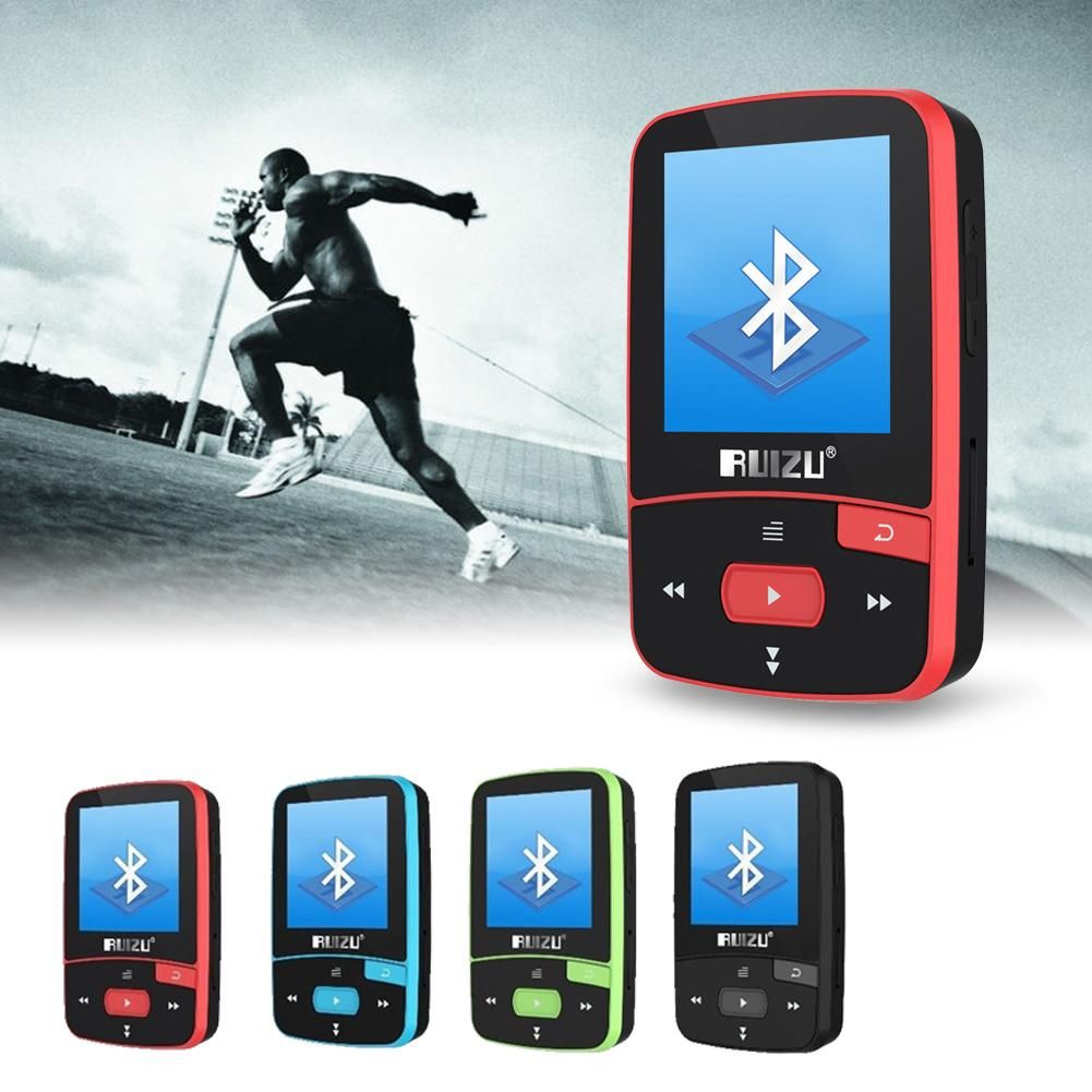 RUIZU X50 Sport Bluetooth MP3 Music MP3 Player Recorder FM Radio