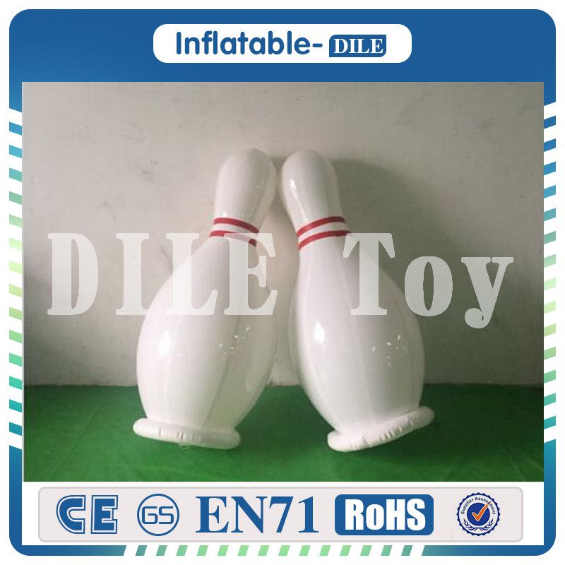 inflatable human bowling set