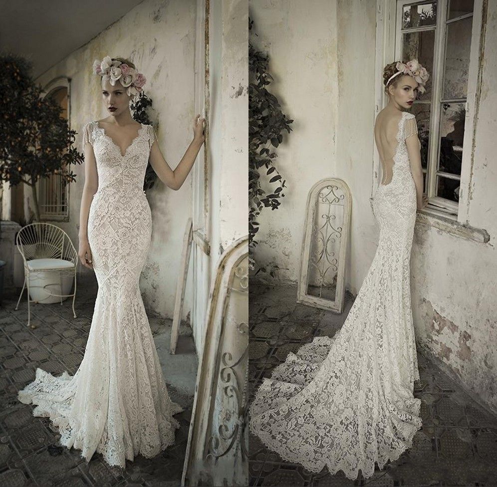 vintage couture wedding dress