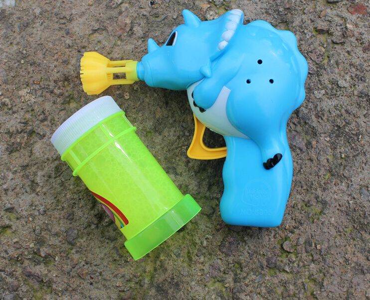 Inertial Bubble Gun Automatic Blowing Bubble Gun Summer Children Toy