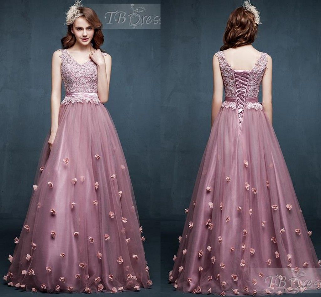 lace up prom dresses