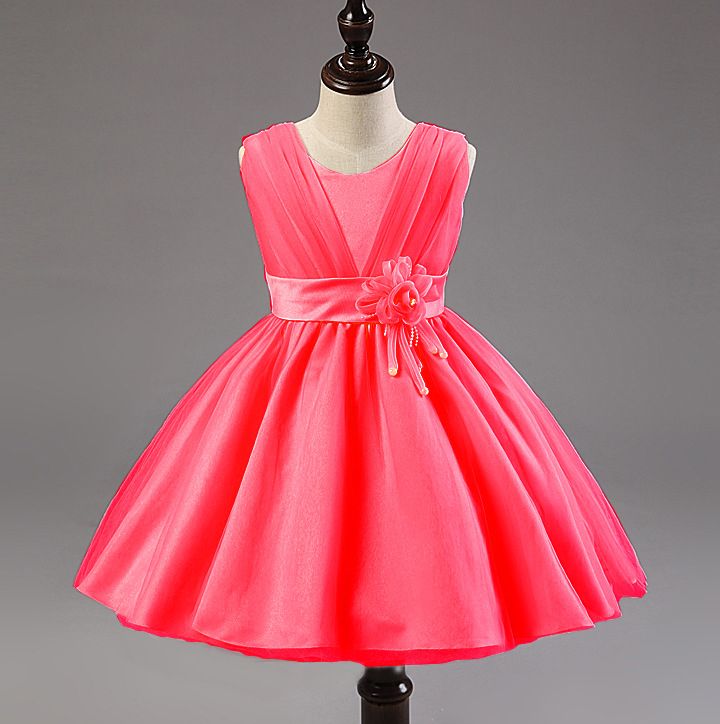 2016 Fashion Design Lovely V Neck Kids Baby Dress New For Party Wedding Dresses Girls 2016 Fashion Design Lovely V Neck Kids Baby Dress New For Party Wedding Dresses Girls