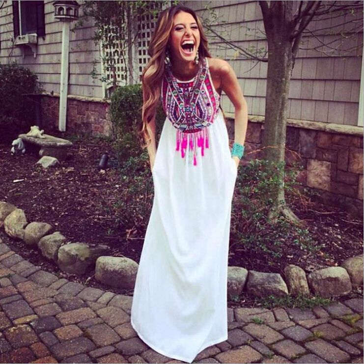 boho summer maxi dresses