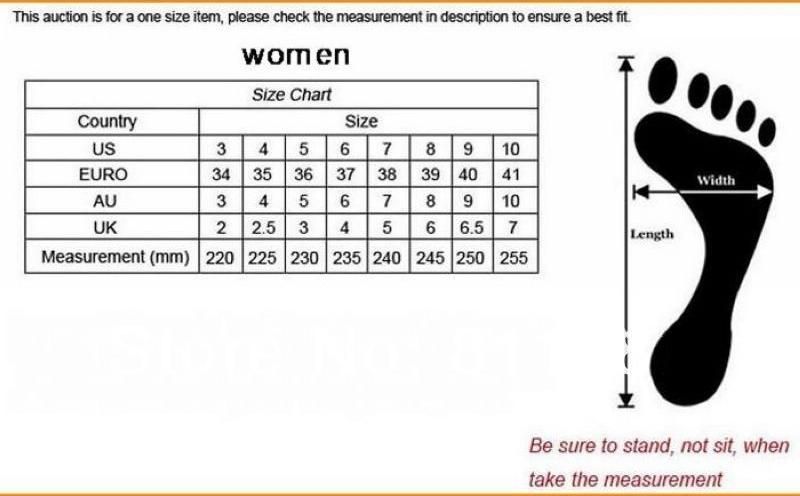 Gucci Womens Shoe Size Chart