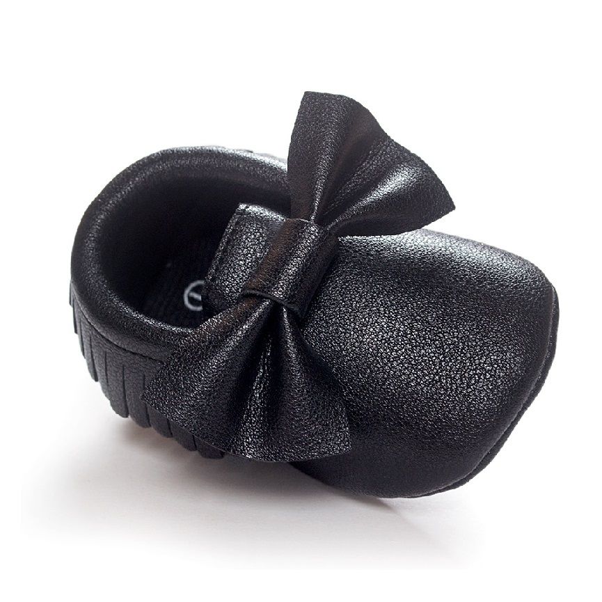 Compra Mocasines Negros Sólidos Bebé Fiesta Moda Bebe Primeros Andadores  Zapatos Para Niños Pequeños Zapatos Para Bebés Barato | Entrega Rápida Y  Calidad | Es.Dhgate
