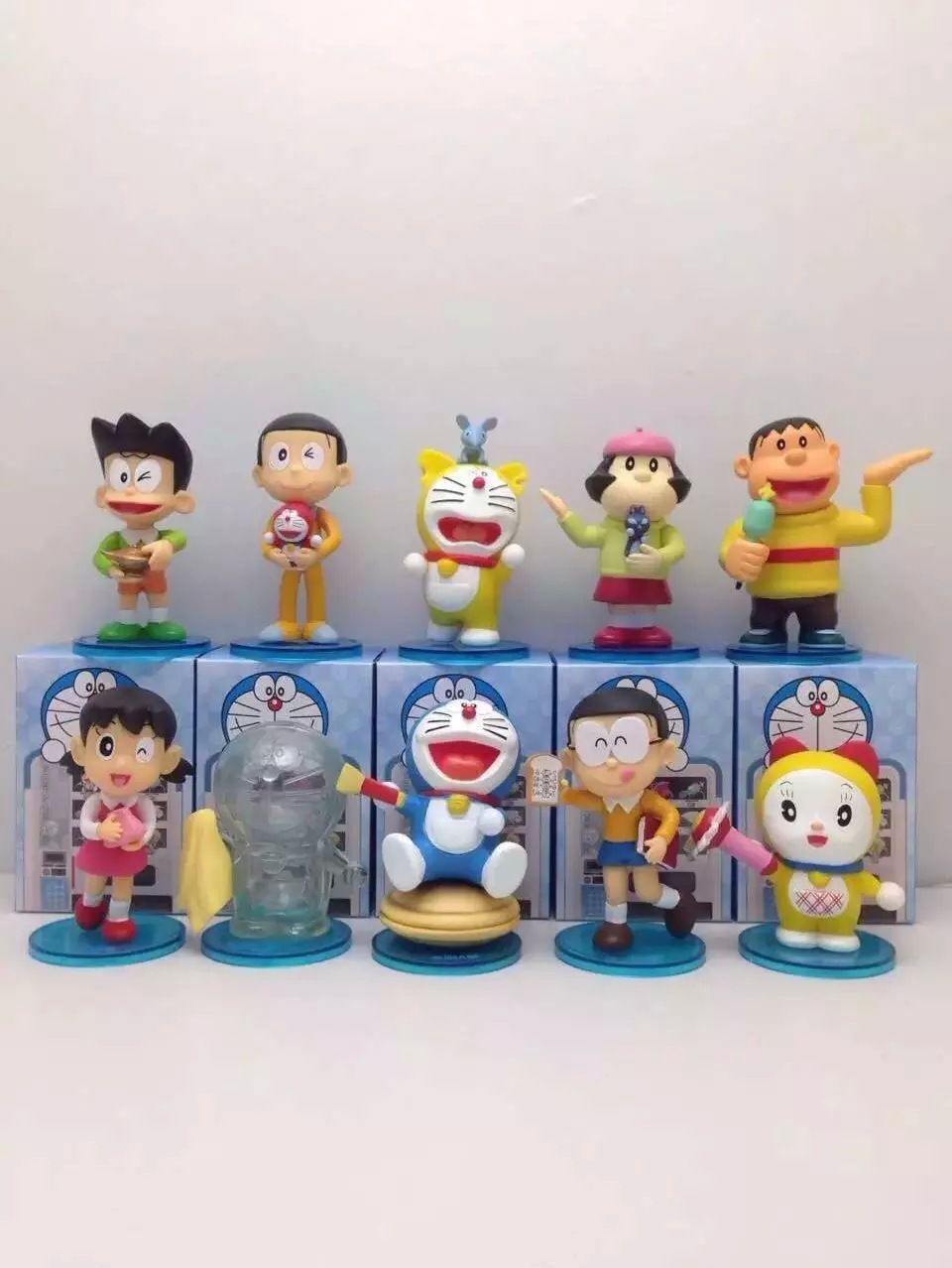 10pcs/set Doraemon action figure anime NOBITA Shizuka Minamoto Suneo Honekawa Q Version japanese anime figures crazy toys figma 10pcs/set Doraemon action figure anime NOBITA Shizuka Minamoto Suneo Honekawa Q Version japanese anime figures crazy toys figma