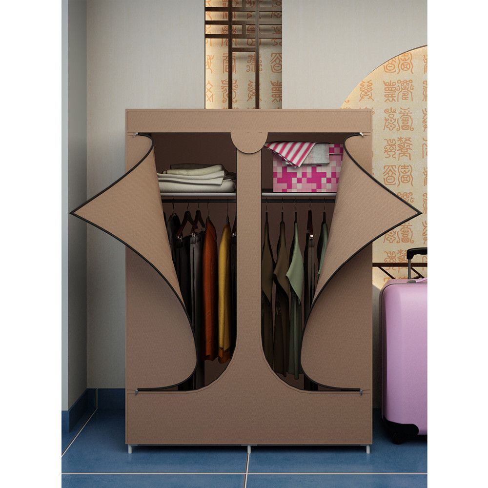 2019 Bedroom Furniture Bilateral Portable Canvas Fabric Diy Self