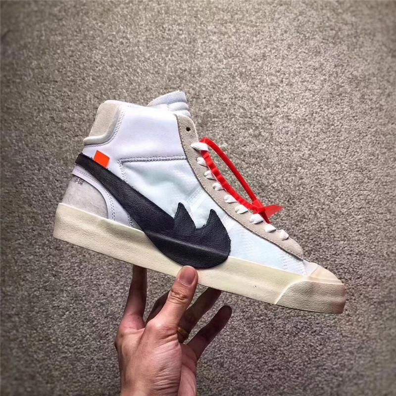 nike all white blazers