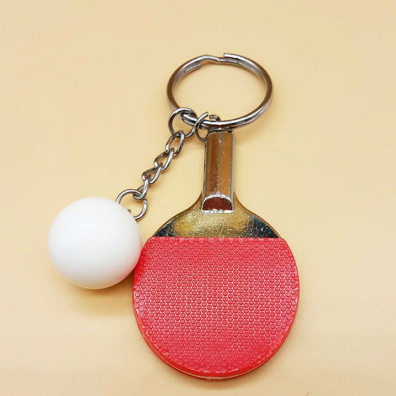 satin al yaratici masa tenisi topu anahtarlik canta kolye hediyeler metalik spor oyunlari ping pong topu hayranlari hediyelik esya anahtarliklar