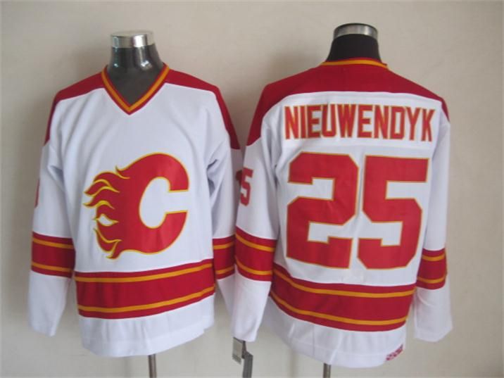 calgary flames retro white jersey