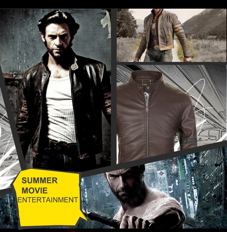 2018 new 2015 punk rock men pu leather rivet jackets washed brand
