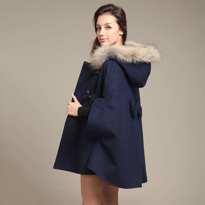 Marineblaue Jacke