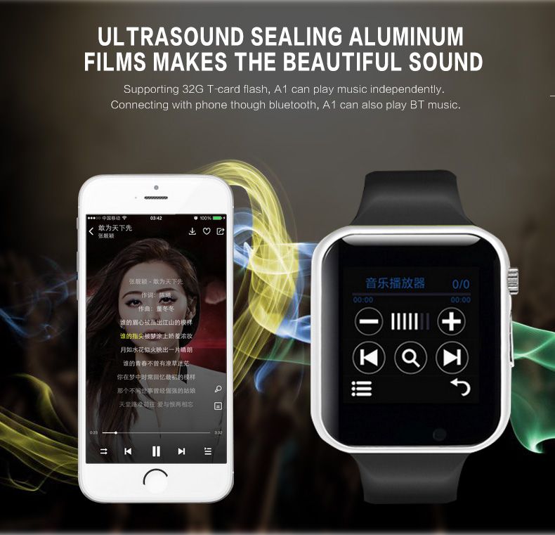 fellkon a1 bluetooth smartwatch