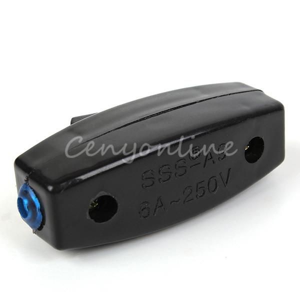 2020 New Black Inline On Off Table Lamp Desk Light Car Boat Cord Rocker Switch Control 2a 240v Suitable For 2 Core Cable Order 18no Tra From