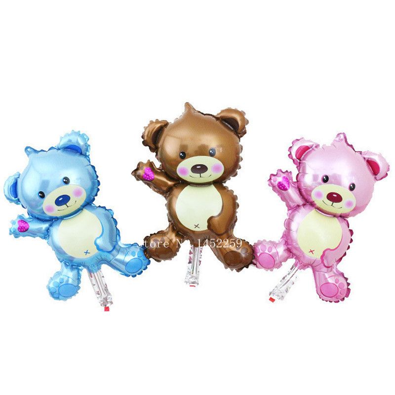 teddy bear foil balloons
