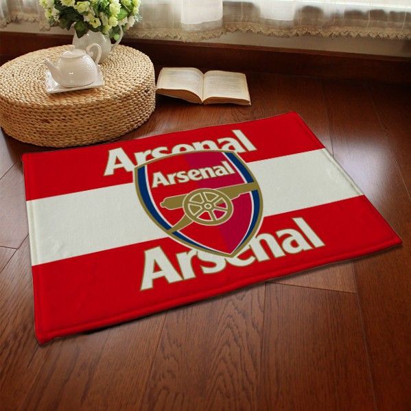 Real Madrid Football Team Fans Souvenir Carpet Football Team Badge