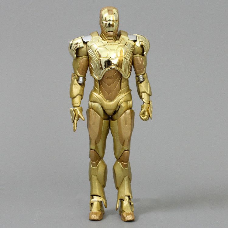 Grosshandel Superheld Iron Man Die Marvel Mark Xxi 21 Goldene Farbe Rustung Action Figur Spielzeug Modle Neca Ironman Freies Verschiffen 7 18cm Pvc Von Waylongplus007 19 86 Auf De Dhgate Com Dhgate