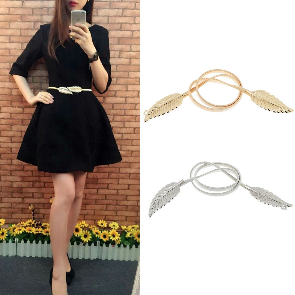 silver metal belts for dresses