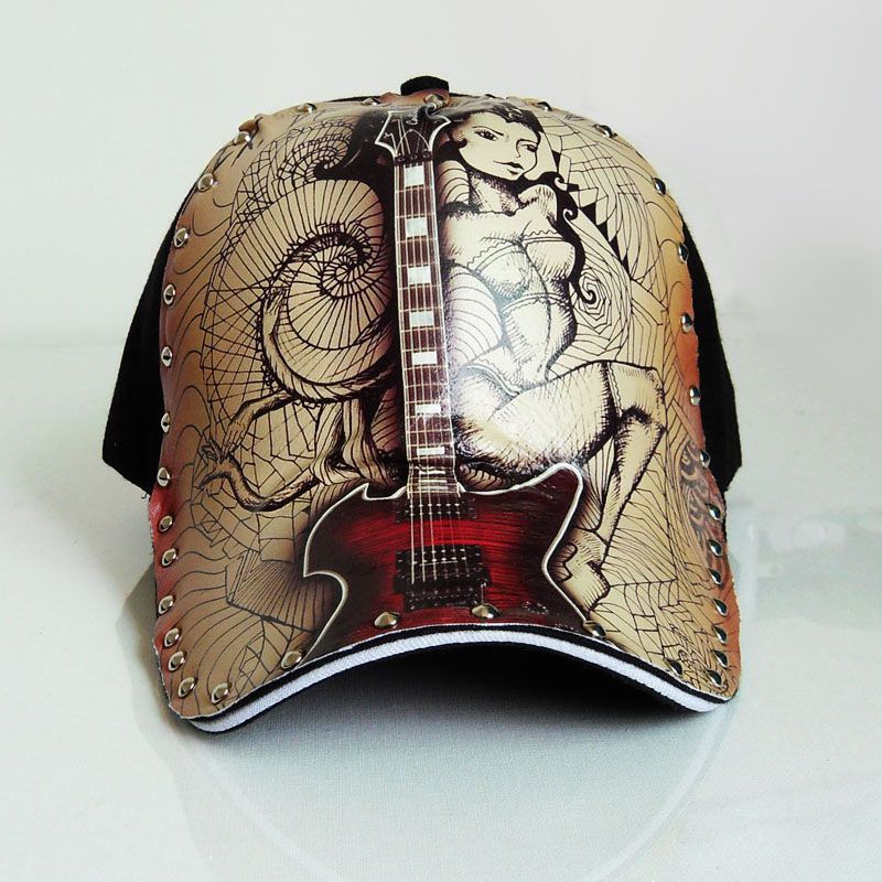guitar baseball cap
